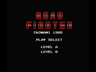Road Fighter screenshot 2 for MSX